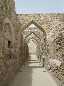 Love the Middle-Eastern archways at the Fort